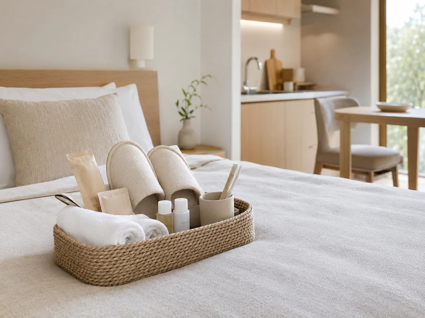 Guest amenities for homestays and guesthouses
